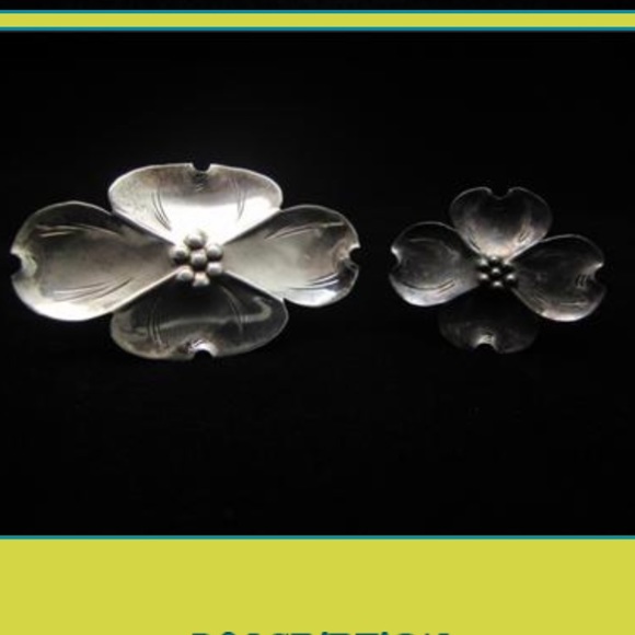 Vtg Stuart Nye 925 Lot Ring Cuff Ears Pins MCM - Picture 4 of 7